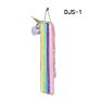 Moonson Unicorn Hair Bow Holder for Girls Wall Hanging Decor and Baby Hair Clip Hanger Organizer, Rainbow Unicorn