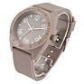 Moq Orange Quartz Unisex Water Resistant Jelly Silicone Watch