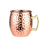 Moscow Mule 500Ml Copper Drinking Mugs Solid Stainless Steel Moscow Mule Beer Cup Mug Set