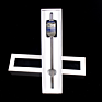 Natural Energy Amethyst Reusable Healing Crystal Straw Agitator Energy Stone Natural Crystal Hexagonal 304 Stainless Steel Straw