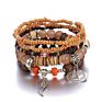 Natural Stones Bracelet for Women Tassel Charm Set Lady Jewelry Boho Bracelet