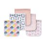 Newborn 5 Pack Organic Cotton Baby Muslin Burp Cloth Baby Burp Cloths