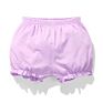 Newborn Infant Baby Girls Clothes Ruffle Ribbed Knitted Plain White Baby Girl Bloomers