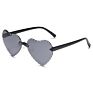 Newest Gradient Rimless Cartoons Love Heart Shape Kids Boy Sunglasses Girls Manufacture for Uv Sun Glasses