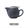 Nordic Simple Style Matte Glaze Design Include Tea Strainer Porcelain Tea Pot with Stainless Steel Cover