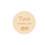Nursery Milestone Card Set Pregnancy Milestone Laser Cut Wooden Baby Nursery Decor