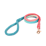 Ombre Dog Leash Cotton Rope Leash Dog Handmade Pet Leads Rainbow Puppy Harness