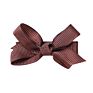 One Piece Grosgrain Ribbon Bow Hairpin Girl's Hair Bows Boutique Solid Hair Clip Handmade Bowknot Clip for Kids Hair Accessories