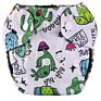 Organic Waterproof Baby Cotton Diaper Pants Adjustable Baby Washable Diapers