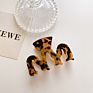 Pattern Cheetah Marble Hairgrip Hairpin for Women M Design Leopard Grain Waved Hair Clip Claws