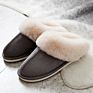 Popular Cotton Slippers Women's Autumn and Home Couple Warm Home Plush Men's and Women's Cotton Shoes