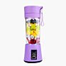 Portable Juicer Cup Personal Blender Electric Usb Rechargeable Fruit Juicer Blender Smoothies Shakes Mini Travel Plastic Bottle