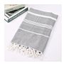 Printed Luxury Beach Stripe Logo Beach Towel
