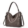 Pu Leather Shoulder Bag Tote Hand Bag Lady Handbag Designing Bags Soild Color Purse Handbags for Women