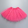 Puffy and Baby Sparkle Stars Tutu Children Glitter Stars Tutu Skirts for Girl Kid Sequined Star Veil Skirt