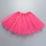 Puffy and Baby Sparkle Stars Tutu Children Glitter Stars Tutu Skirts for Girl Kid Sequined Star Veil Skirt