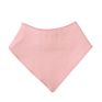 Pure Cotton Single Color Double Layer Newborn Scarf Gauzetriangle Baby Bibs