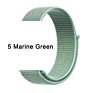 Qiman Nylon Iwatch Band Replacement Strap Nylon Loop Watch Band for Apple Watch Fabric Nylon Strap for Iwatch 7/6/5