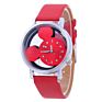 Quartz Pink Children Watch Mickey Mouse Watch for Kids