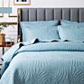Quilts Bedding Bedspreads Customized Logo Luxury Embroidery Bedspreads Sets Colcha 100% Cotton Home Goods Cotton Bedspread