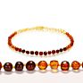 Real Baltic Amber Beads Necklace Amber Baby Teething Necklace