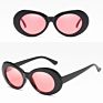 Retro Designer Sunglasses Famous Brands Outdoor Male Female Black White Uv400 Oval Sunglasses