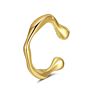 1PCS 18K gold plated ear clip women