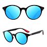 round Frame Sun Driving Glasses Polarized Sunglasses