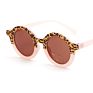 round Kids Flexible Sunglasses Girls Colorful Sunglasses for Kids Boys