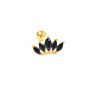 Roxi S925 Sterling Silver Single Crown Stud Earring Diamond Threaded Ear Piercing Cz Earrings