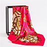 Satin Bandana Women Square Small Bag Wrap Bohemian Retro Silk Scarf