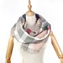 Sell Acrylic Woven Infinity for Basic Multi Color Plaids Loop Scarf