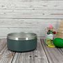 Sell Dog Food Bowl Double Wall Pet Food Feeding Stainless Steel Dog Bowl Anti-Slip Power Coated 9 Color in Stock