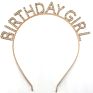 Sell Happy Birthday Girl Headband Alloy Letter Party Hair Accessories Festival Color Headband Headwear