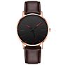 Sell Minimalist Design Men's Leisure Business Stock Watch Men's Couple Watch Ultra-Thin Quartz Simple Watch