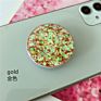 Sell Mobile Accessories Holder Glitter Round-Shaped Fold Phone Stand Popular Socket