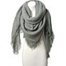 Sell Polyester Woven Scarf for Basic Solid Color Super Soft Women's Square Scarf