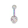 Sieyeay Stainless Piercings Button Belly Body Jewelry Navel Ring