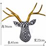 Simulation Animal Wall Decoration and Wall Hanging Deer Head Wall Hangings Creative Pendant Living Room Craft