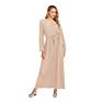 Sipo Women Muslim Abaya Maxi Dress Prayer Clothing Islamic Hijab Abaya in All Colors Maxi Dress