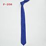 Skinny 6Cm Adult Neck Tie Black Navy Narrow Classic Neck Ties Plaid Cotton Ties