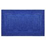 Soft Microfiber Polyester Non-Slip Rectangular Spa Mat Absorbent Accent Rug for Bathroom Vanity Bathtub Shower Mat