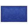 Soft Microfiber Polyester Non-Slip Rectangular Spa Mat Absorbent Accent Rug for Bathroom Vanity Bathtub Shower Mat