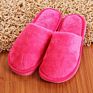 Soft Plush Cotton Cute Slippers Shoes Non-Slip Floor Indoor Home Furry Slippers Men Shoes for Bedroom