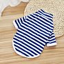 Spring Dog Clothing Pet Dog Clothes Fashionable Striped Heart Pattern Dog Shirts T-Shirts