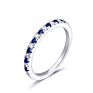 Square Zircon Engagement Rings 925 Sterling Silver Cz Diamond Ring for Women