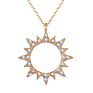 Star Moon Heart Pendant Choker Necklace for Women Multi Layers Gold Plated Gift Jewelry