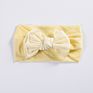 Stretchy Cotton Headbands for Babies Bow Headwraps Baby Headbands