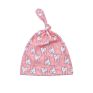 Stretchy Soft Top Knot Baby Beanie Hat