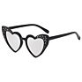 Superhot Kids Eyewear 10567 Uv400 Girls Bling Crystal Sunies Small Cat Eye Lovely Heart Sunglasses